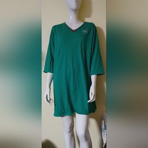 Secret Treasures Long Sleeved Nightgown Large